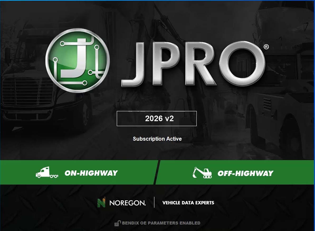 JPRO Professional Truck Diagnostic Software 2026 V2